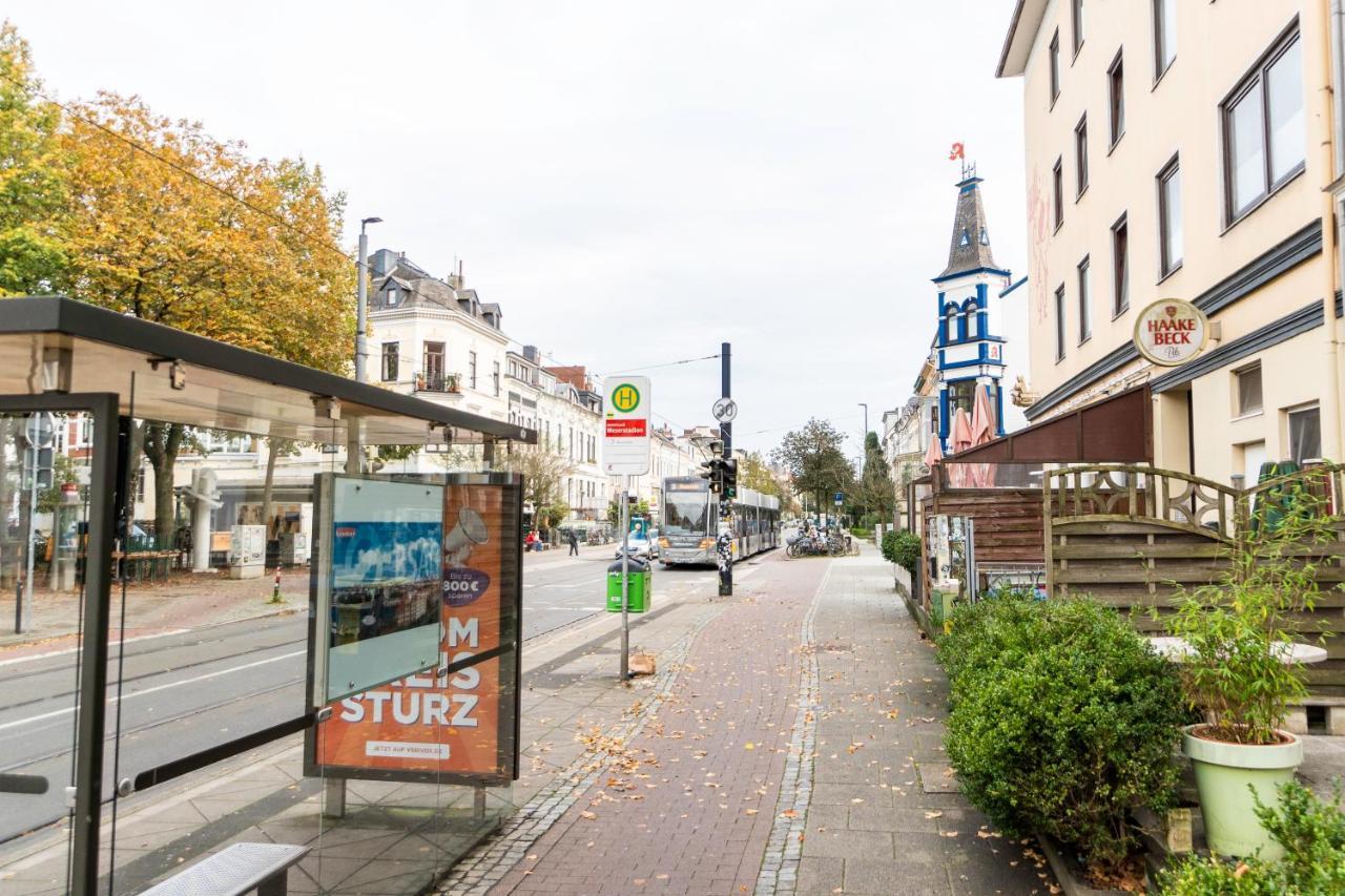 Exklusive Wohnung Am Weserdeich BRE Eksteriør bilde